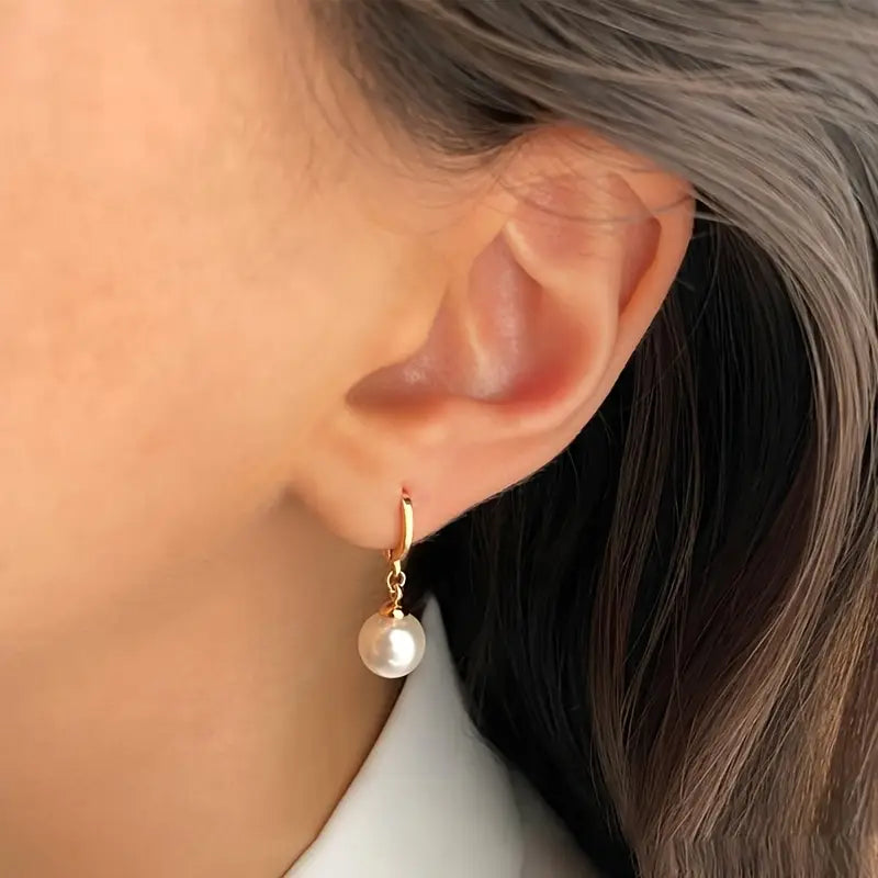 Golden – SET collar + aretes minimalistas | ORO