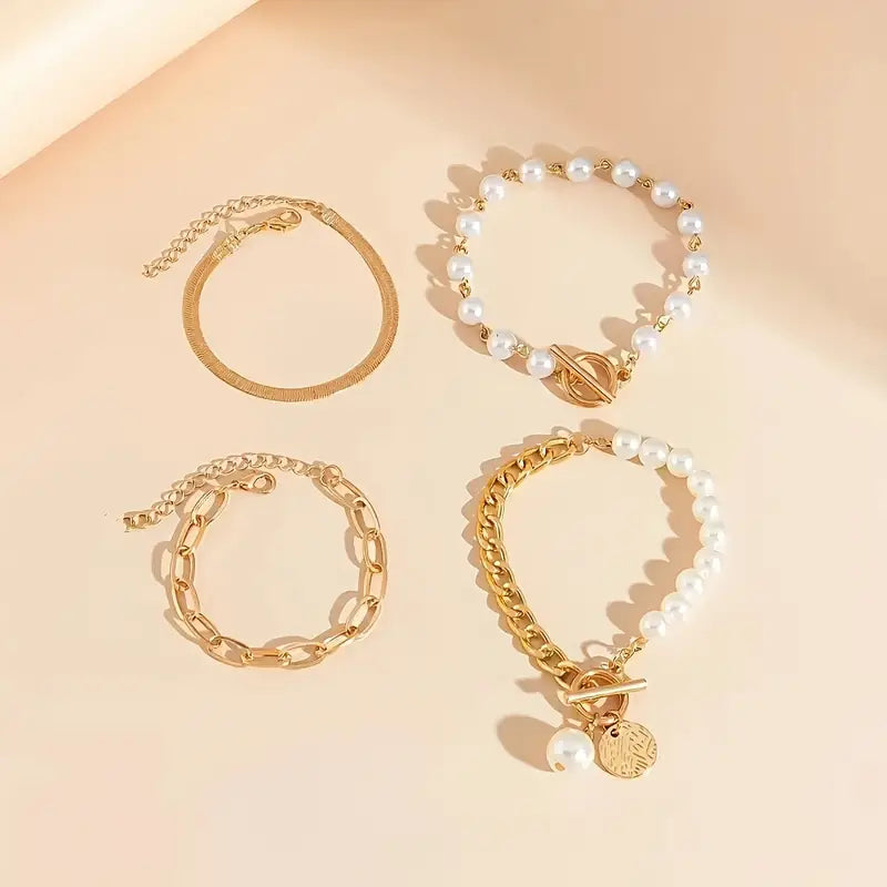 Chic – SET de pulseras | ORO