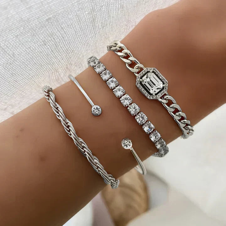 Domitia – SET de pulseras | ORO