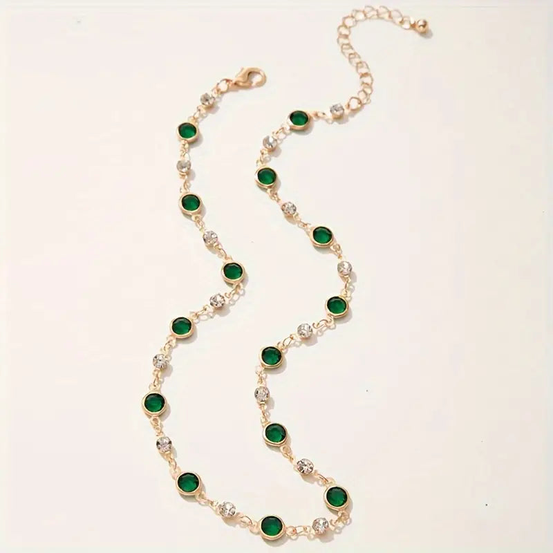Collar con Colgante de Esmeralda
