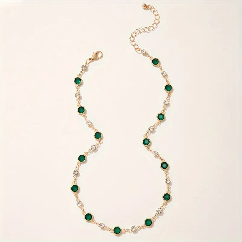 Collar con Colgante de Esmeralda