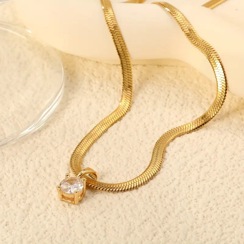 Elegant – collar minimalistas | ORO