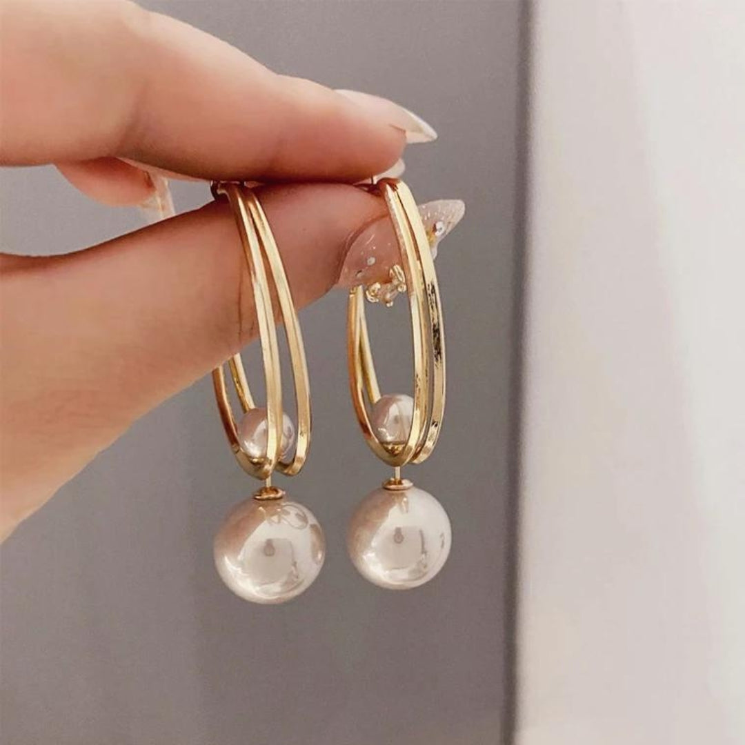 Pendientes Vintage de Perla Encantadora