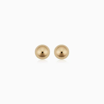 Have – aretes tipo botón minimalistas | ORO