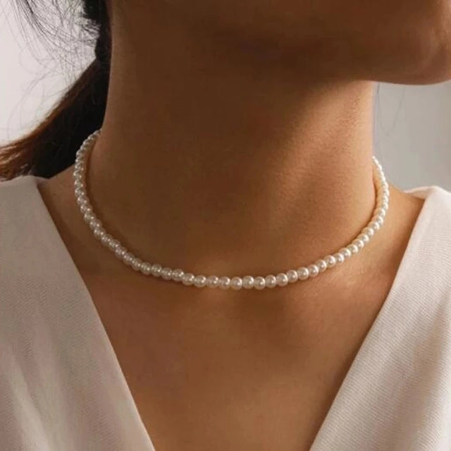 Collar de Perla en Plata