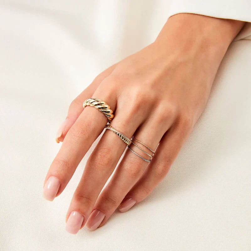 Croissant – anillo | ORO