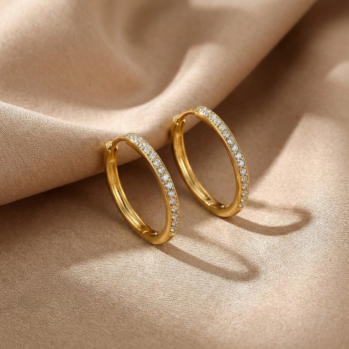 Aros Sorel Pavé | Oro