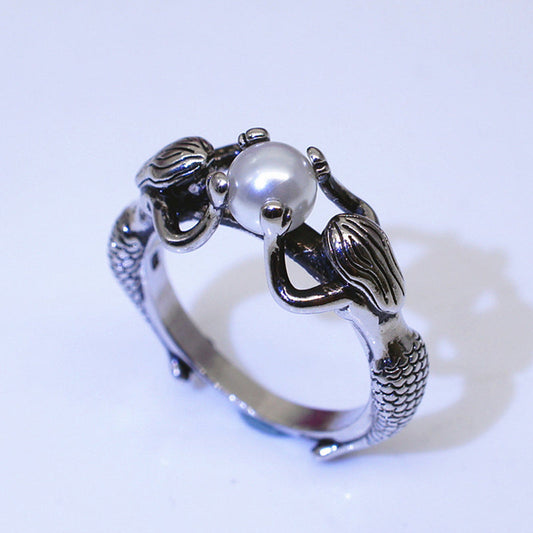 Anillo de Perla Sirena