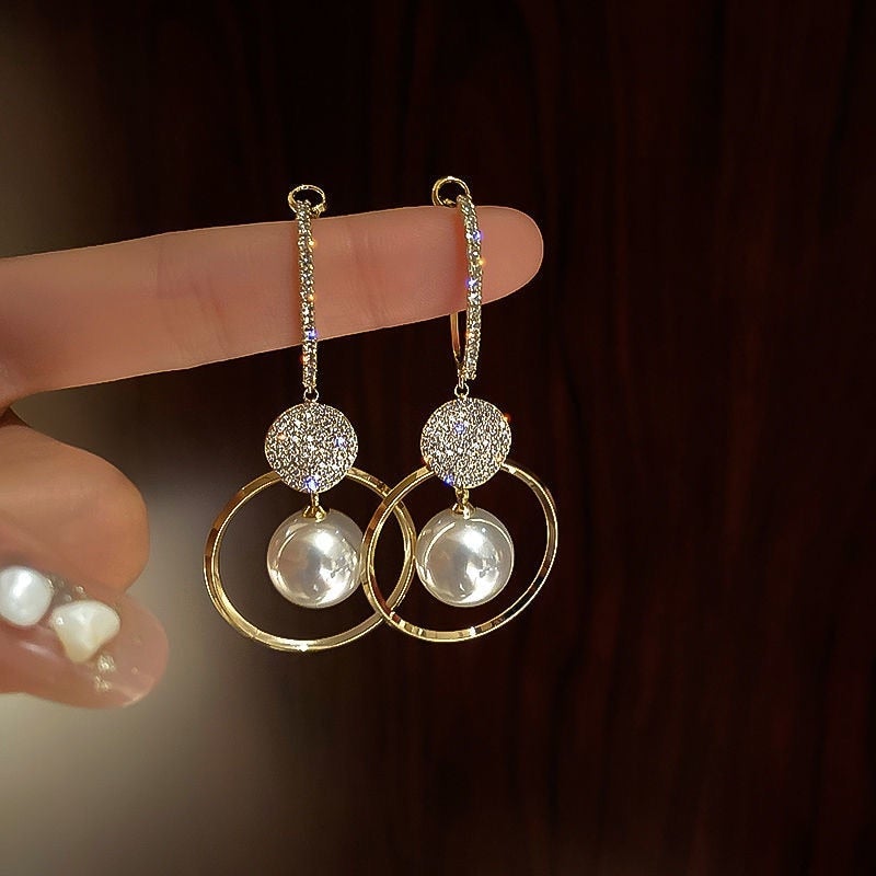 Pendientes de Lujo con Perlas Cultivadas