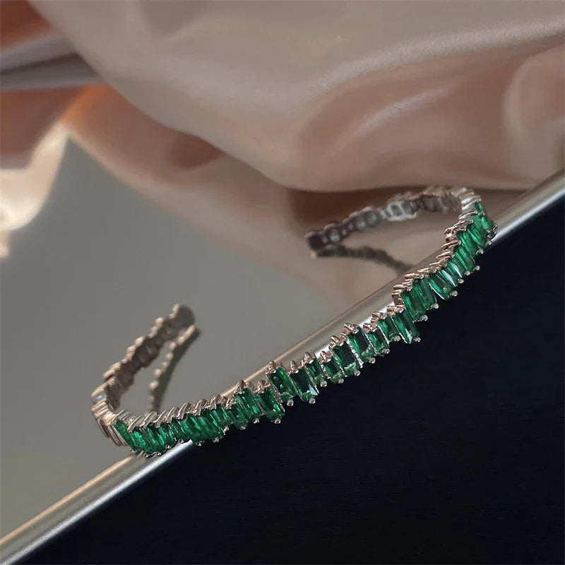 Anillo Esmeralda | Plata