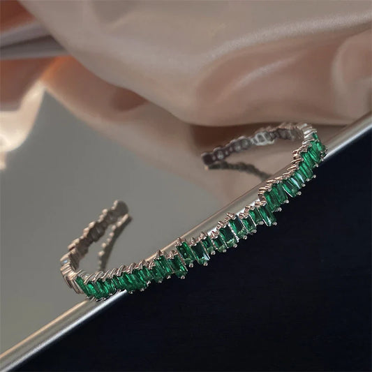 Anillo Esmeralda | Plata