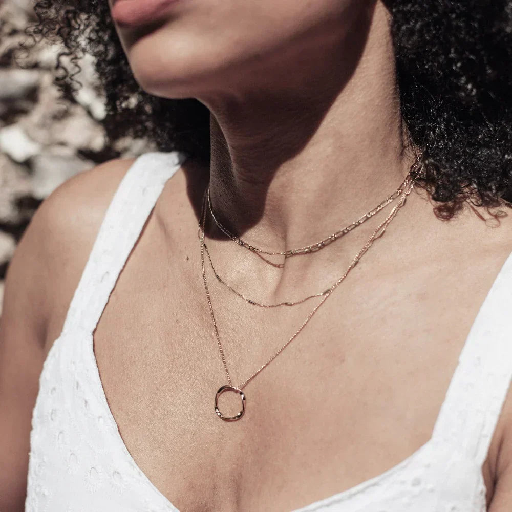 Open – SET de collares minimalistas | ORO
