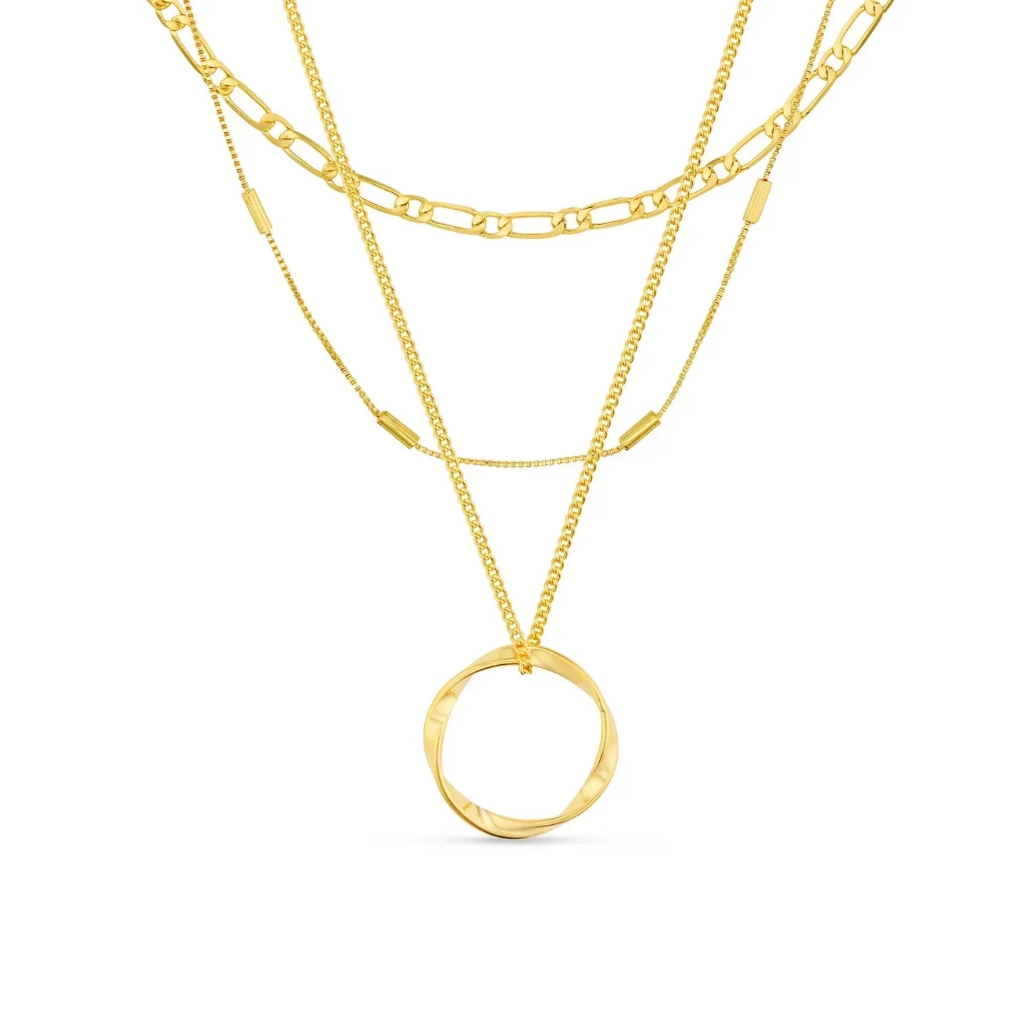 Open – SET de collares minimalistas | ORO