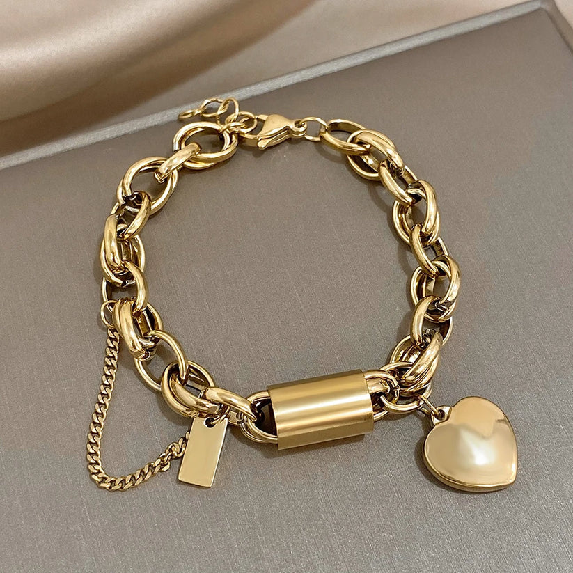 Heartened – pulsera | ORO