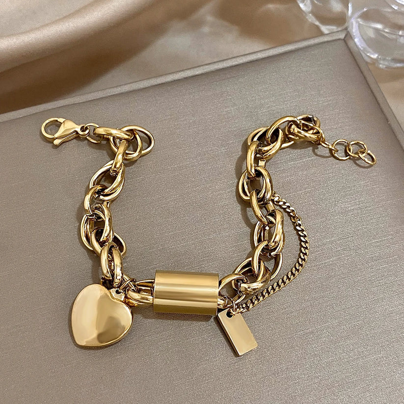 Heartened – pulsera | ORO