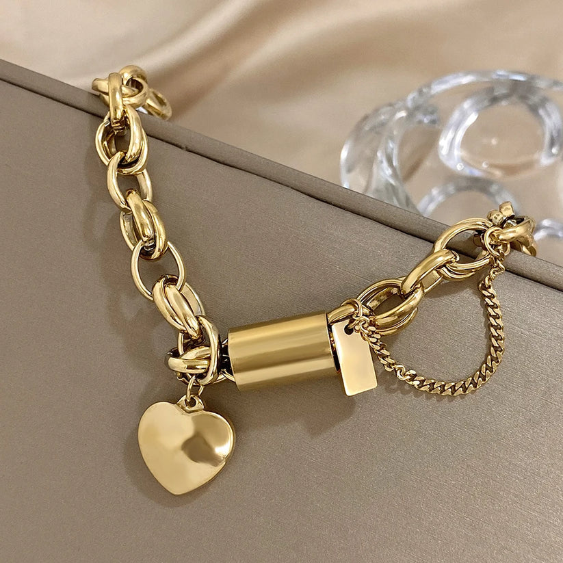 Heartened – pulsera | ORO