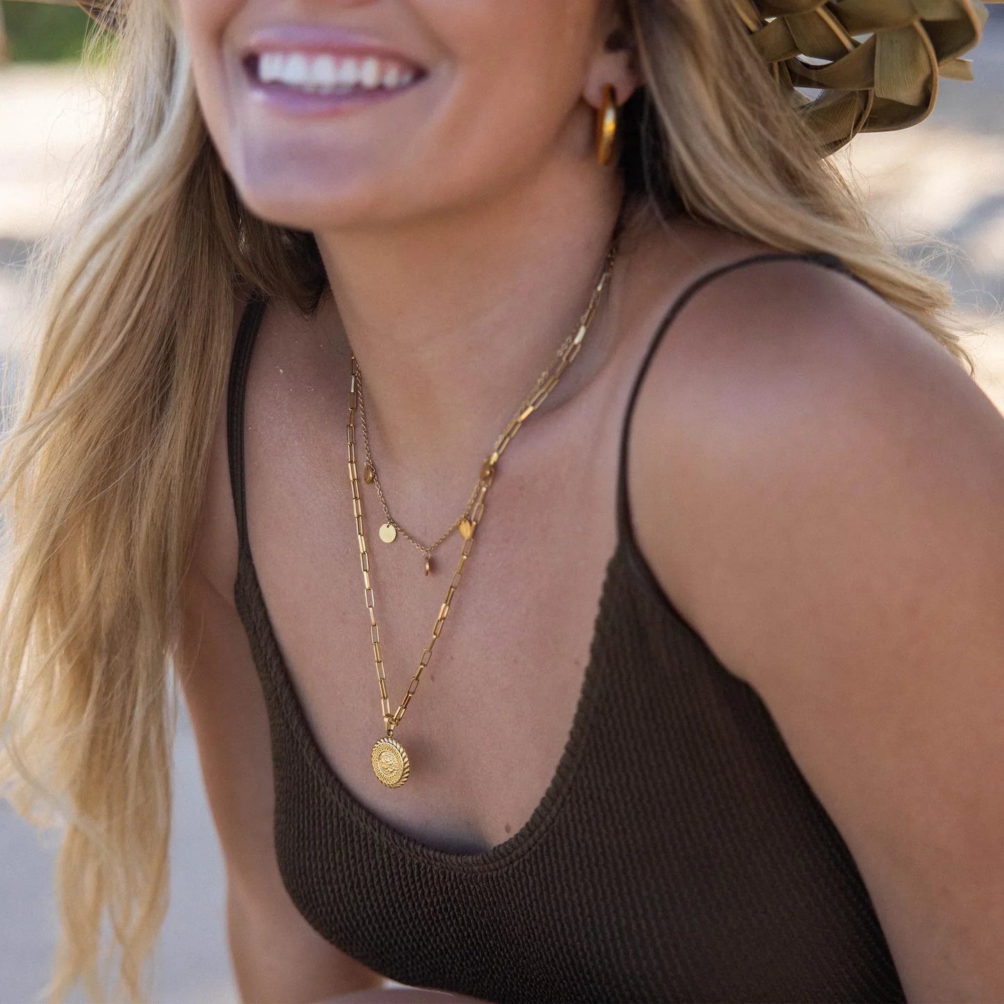 Funky – collar minimalistas | ORO