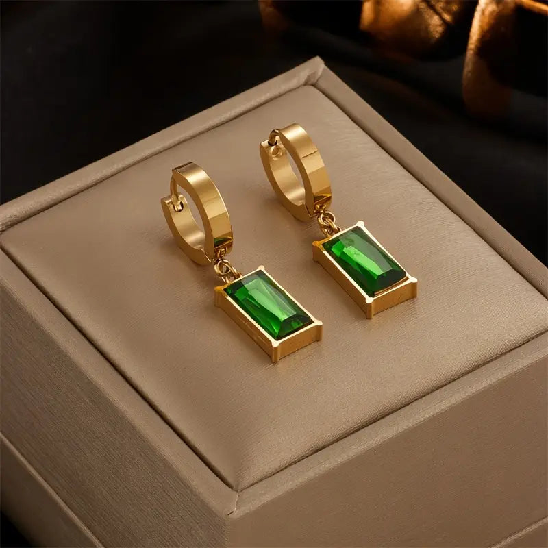Conjunto de Joyería Esmeralda
