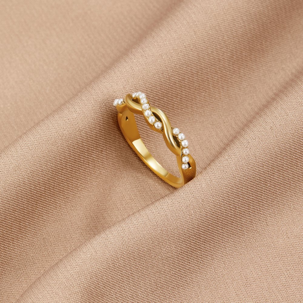Anillo Isabella de Perla con Giro