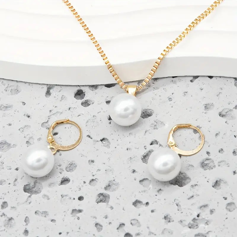 Golden – SET collar + aretes minimalistas | ORO