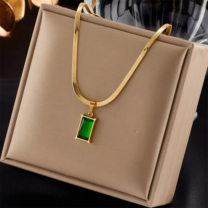 Conjunto de Joyería Esmeralda