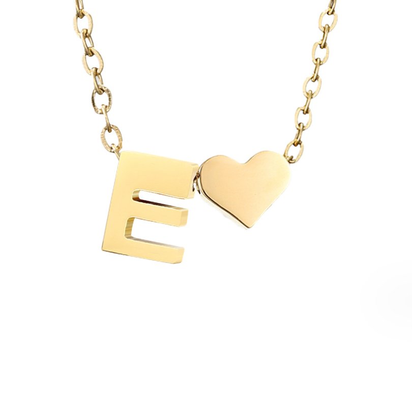 Collar Forever Love & Letter de Oro