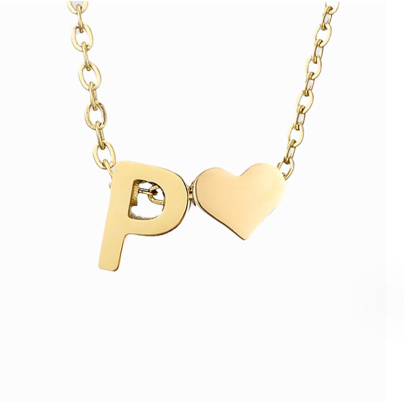 Collar Forever Love & Letter de Oro