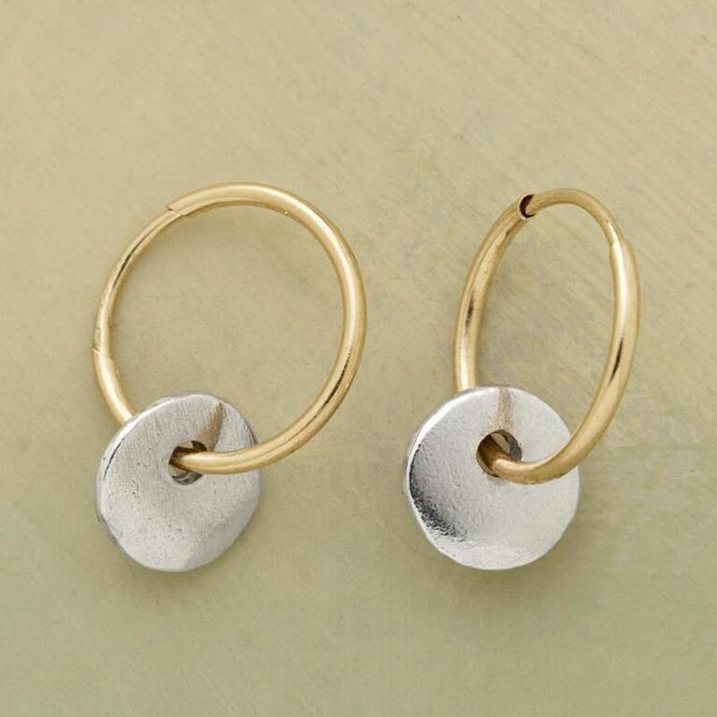 Pendientes Aro Elegantes Hechos a Mano