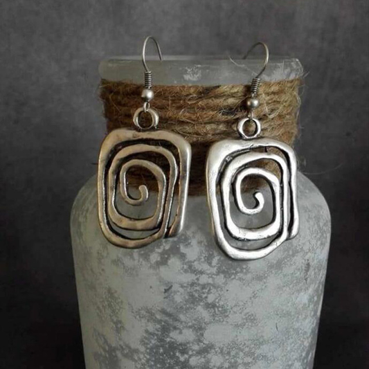 Vintage Spiral Earrings