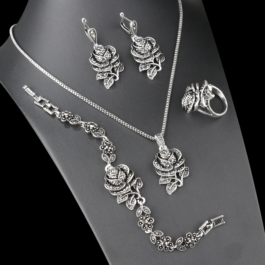 Conjunto Elegante de Circonia en Plata