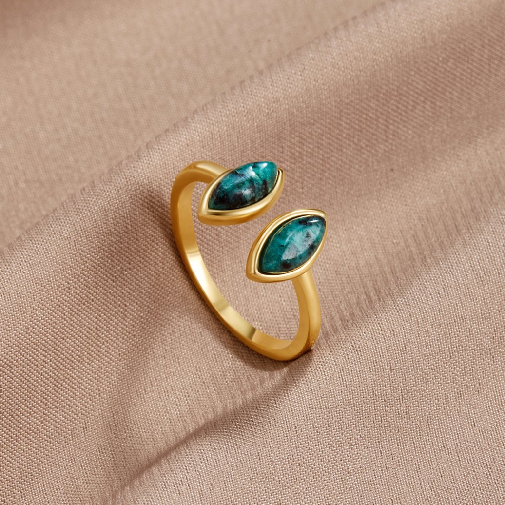 Anillo Jade Verde Envuelto