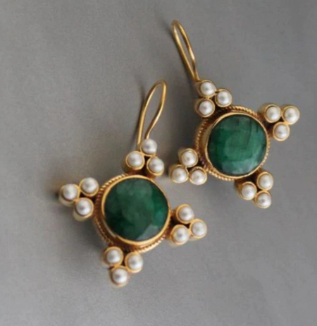 Pendientes Vintage de Perlas Gaby
