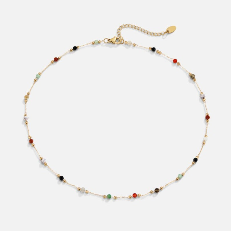 Collar Sophia de Piedras con Cuentas