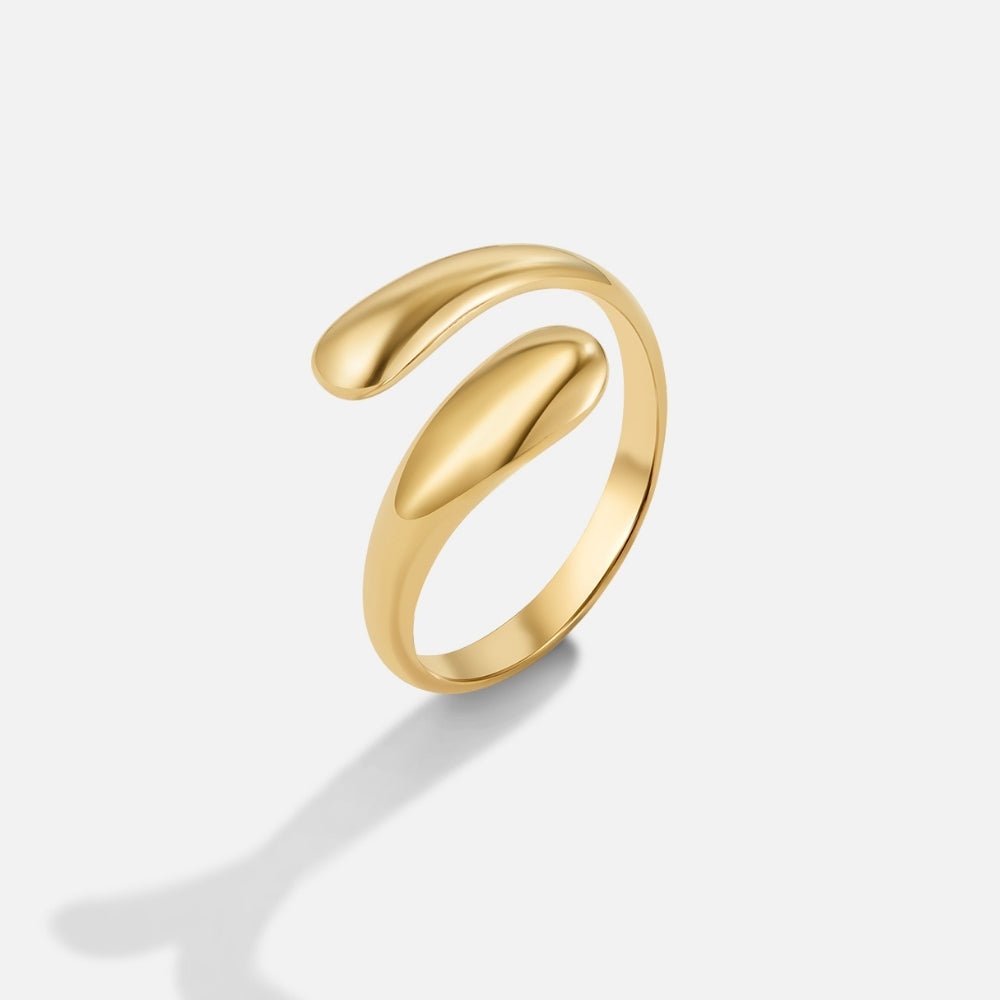 Anillo Sophia Dorado Envuelto